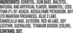 Red packaging of Dentyne Fire spicy cinnamon sugar free chewing gum