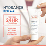 Avène Hydrance Rich Hydrating Cream tube packaging