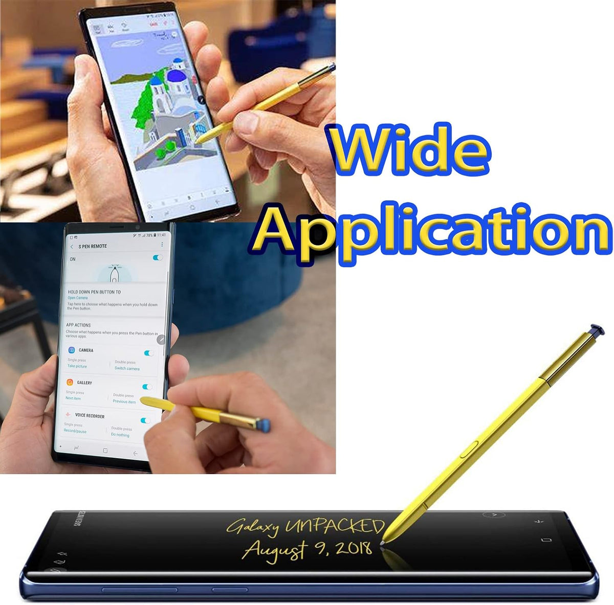 PCTC replacement S Pen packaging and contents
