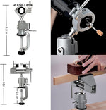 ZTUKOMN precision hobby vise set up for jewelry making tasks.
