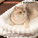 Close up of cat desk bed mounting clamp