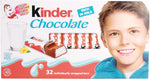 Kinder Milk Chocolate 32 Individually Wrapped Bars, 400g - Image 1