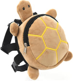 Bayore cute cartoon turtle dog harness backpack front view for outdoor travel