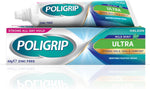 Poligrip Ultra Denture Adhesive Cream 40g tube front view