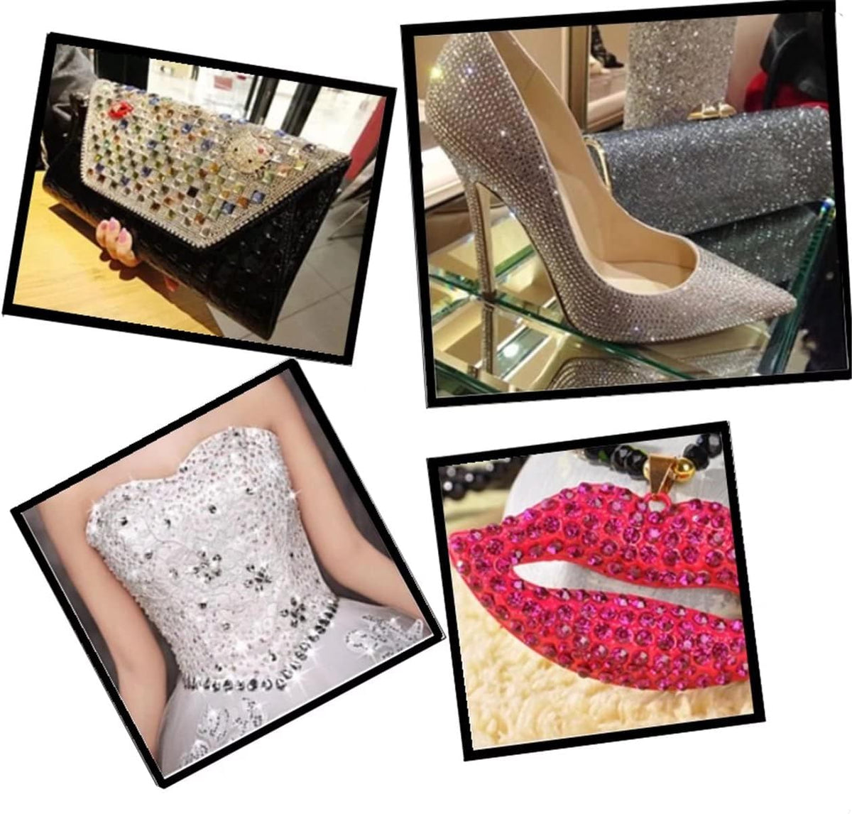 Kdkyy DIY accessories crystal display
