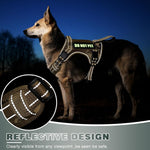 Heavy duty pet vest with interchangeable velcro patches for emotional support dogs.