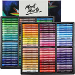 Mont Marte Extra Soft Oil Pastels 39pc, Assorted Bright Colors, Vibrant and Buttery, Versatile Art Pastels for Blending, Layering & Shading, Ideal for Art, Craft, Coloring and Sketching - Image 9
