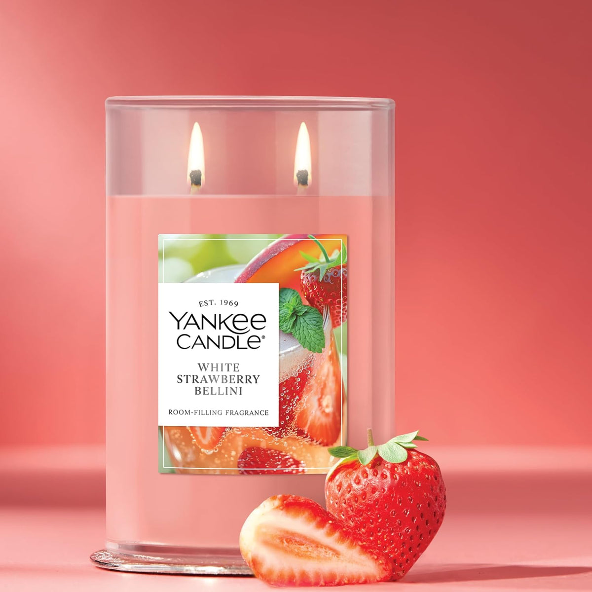 Yankee Candle dual cotton wicks and plant wax blend