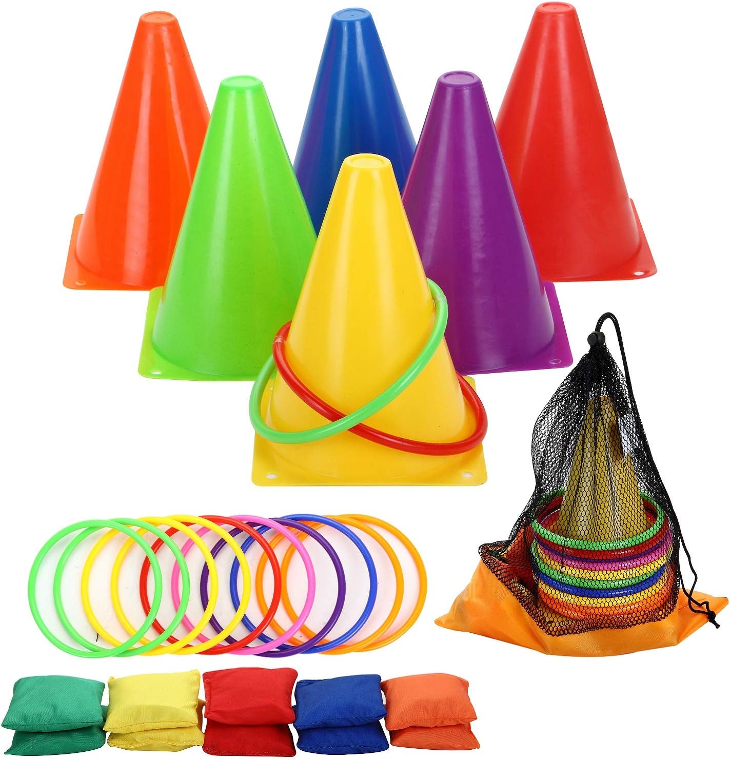 Win Sports 3 in 1 carnival games set front view