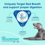 Virbac Veggiedent FR3SH eight ounce pack of two nutrition information