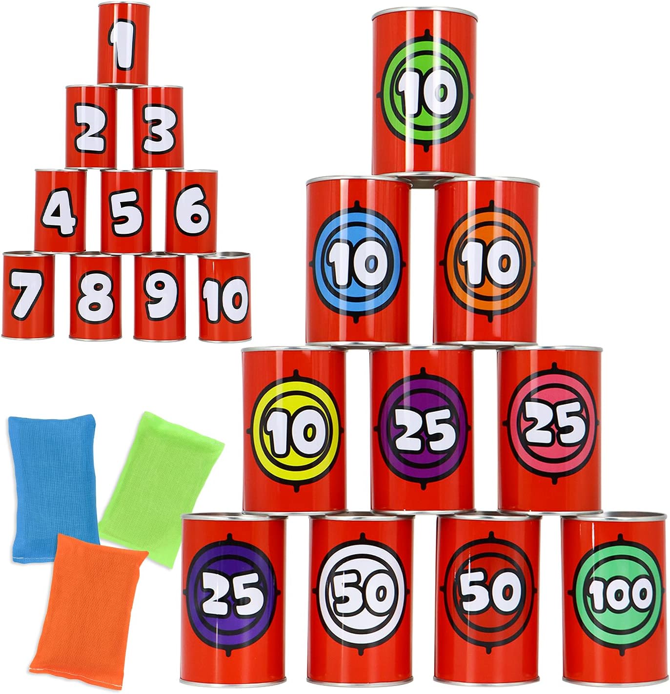 Joyin 13 piece carnival bean bag toss game set