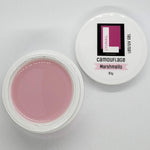 LYUNAIL Professional Camouflage Gel Dark Pink side profile view