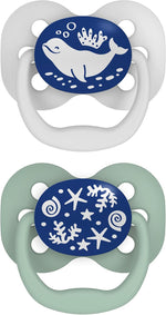 Dr. Brown's Advantage Pacifier, Blue Ocean, 0-6m, 2-Pack - Image 8