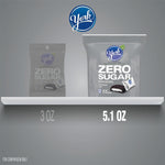 Group of individually sealed dark chocolate peppermint candies highlighting portability and freshness features.