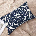 Alysheer rectangular cotton pillow cover zipper detail