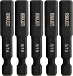 Full 5 pack assortment of Railer 3mm hex bits