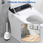Ratolo electric toilet brush 2-pack set components