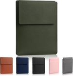 HexinYigjly laptop sleeve front view dark green color