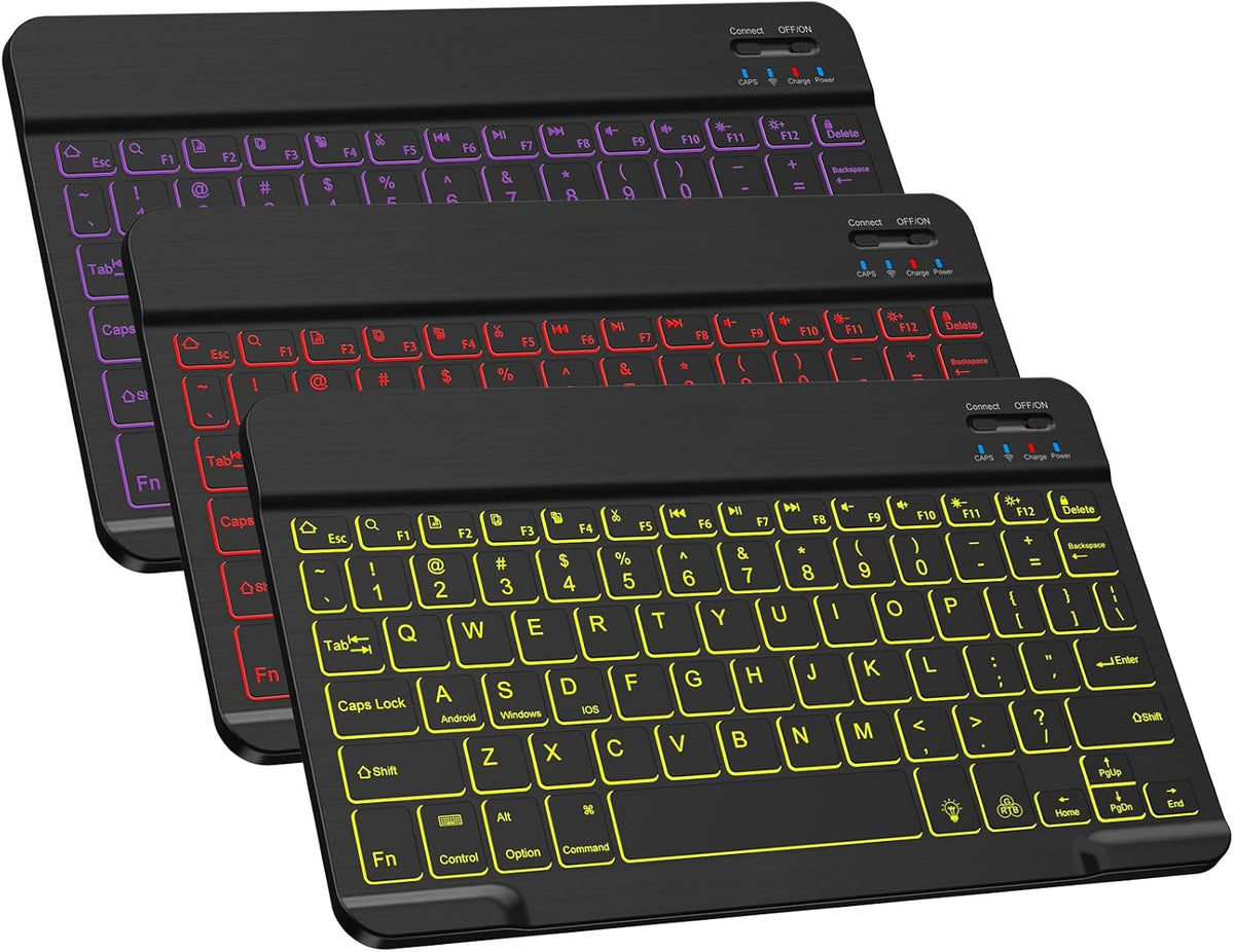 DTTO bluetooth keyboard front view wireless accessory