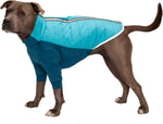 Furhaven Water-Repellent Small Dog Coat, Washable & Reflective w/ Leash Access & Stretch Fabric - Pro-Fit Active Jacket - Chrome, Small - Image 11