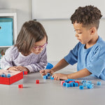 hand2mind Reading Rods storage box and pieces