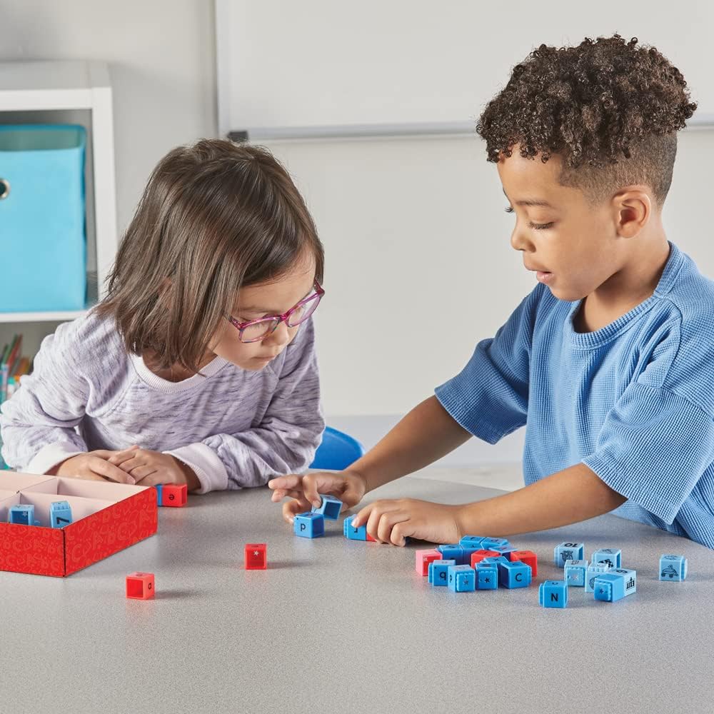 hand2mind Reading Rods storage box and pieces
