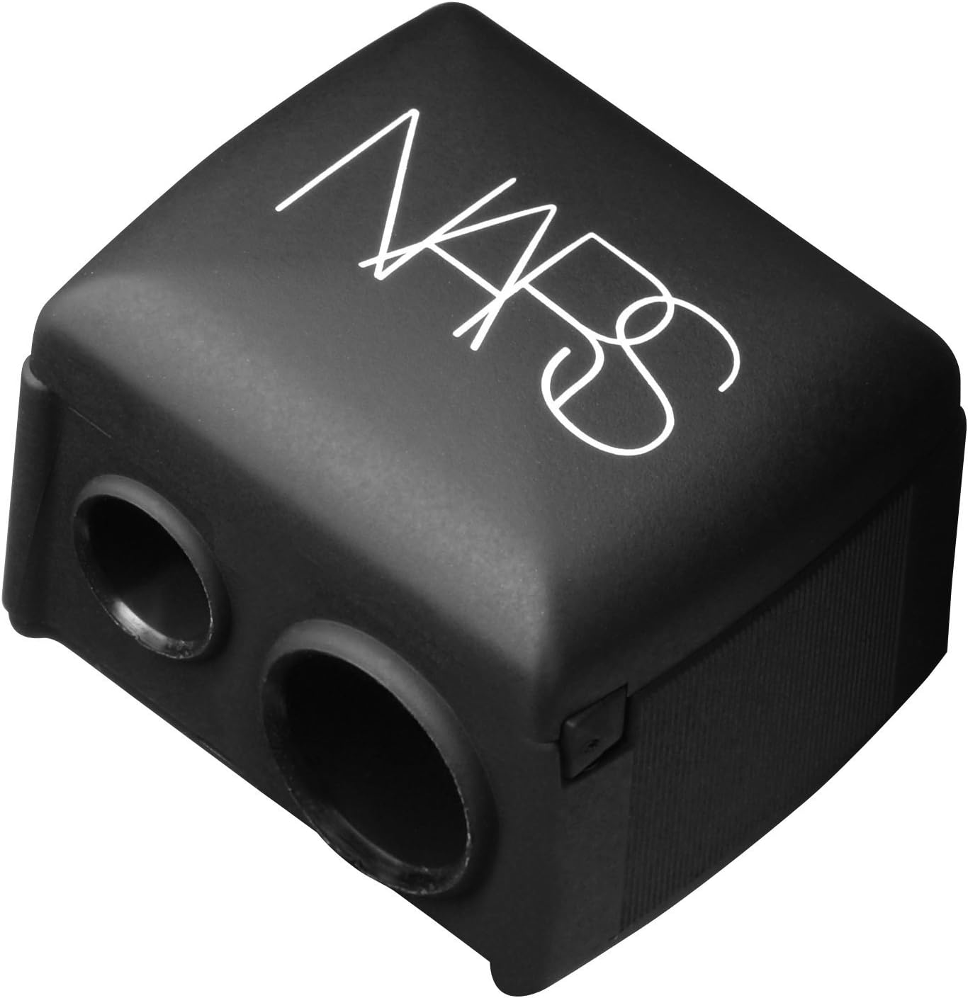 Nars Cosmetics Dual Blade Pencil Sharpener front view black