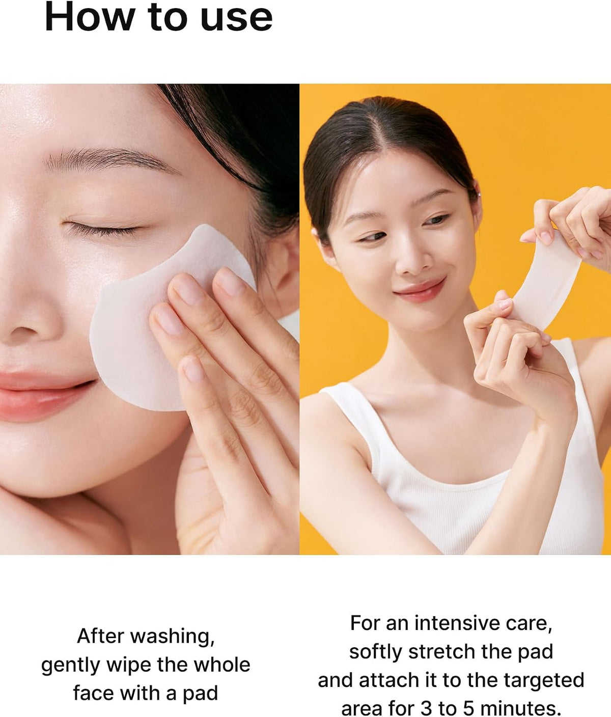 Celimax non irritating pore minimizing pads for sensitive skin