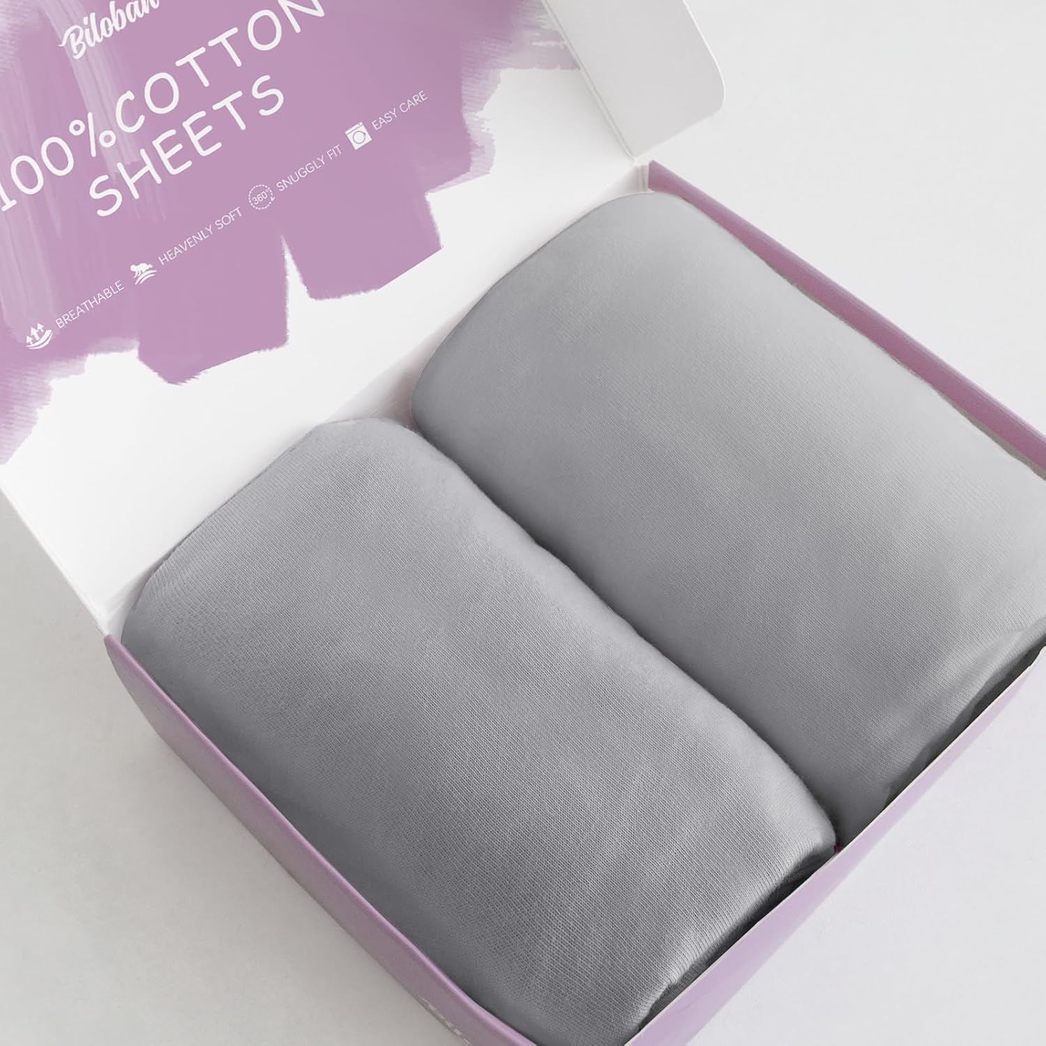 Biloban bassinet sheets compatible with Harppa bedside sleeper