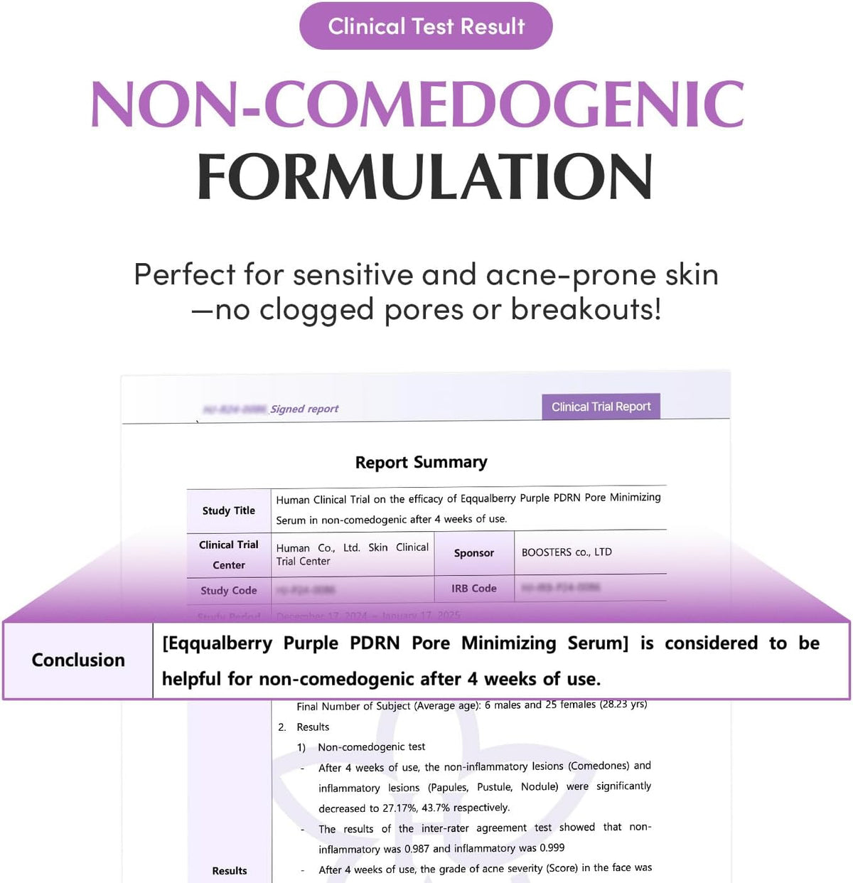 Eqqualberry Purple Pdrn Pore Minimizing Serum application demonstration