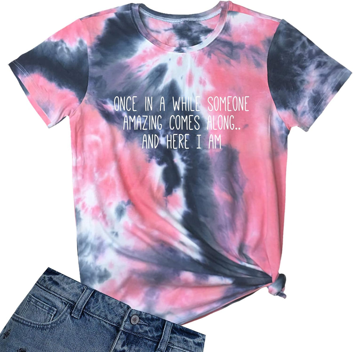 BLACKMYTH Women's Graphic Funny T Shirt Cute Tops Teen Girl Tee - Image 12