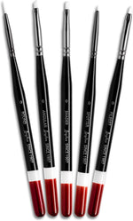 Angelus micro detail paint brush set front view packaging