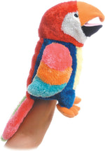 Aurora panda pop up puppet inside bamboo container