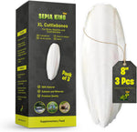 Sepia King extra large natural cuttlebone supplement three pack front packaging view
