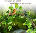Flexible metal wire core detail of Canlierr reptile vine