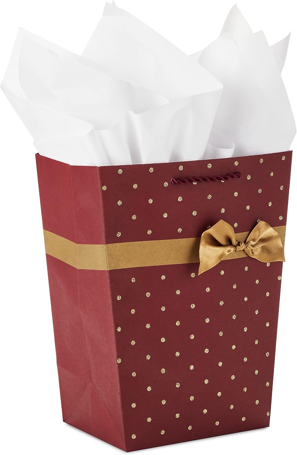 Hallmark Christmas gift bag front view