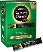 Nescafe decaf instant coffee travel friendly packet close up