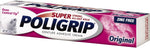 Close up of Super Poligrip denture cream ooze control tip