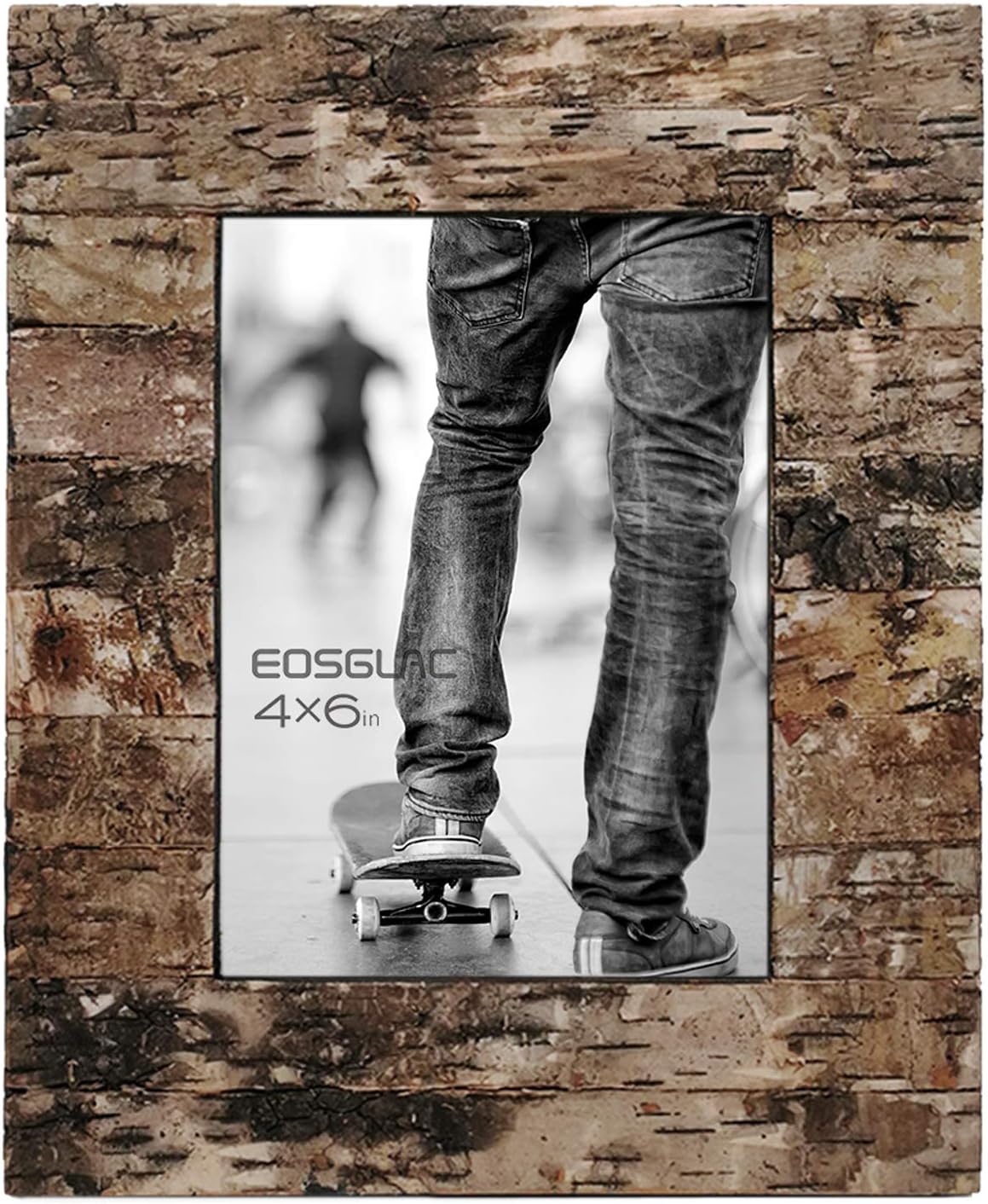 Eosglac Rustic 11x14 Wooden Picture Frames, Handmade with Real Birch Bark, Wood Photo Frame Natural - Image 9