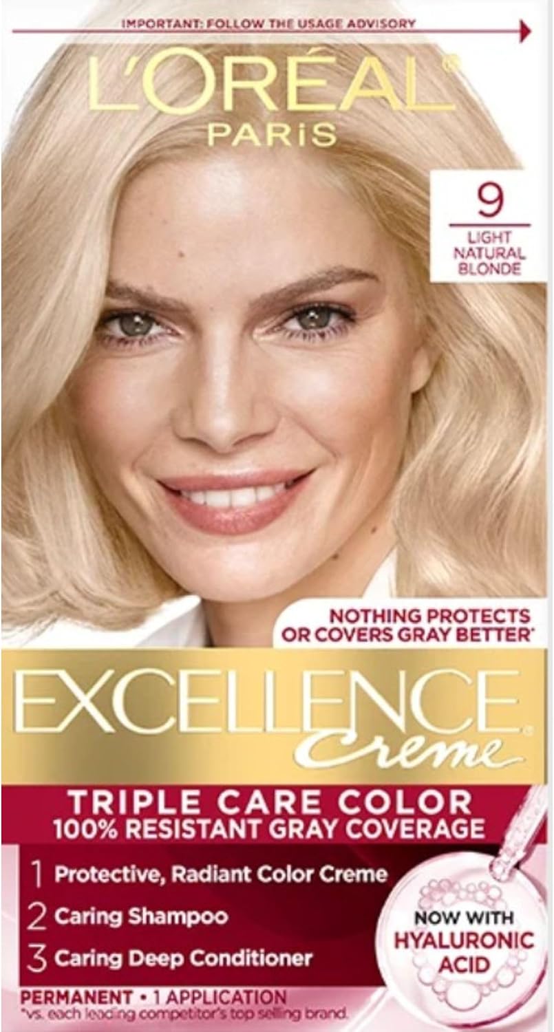 L'Oreal Paris Excellence Crme Hair Color, 8G Medium Golden Blonde - Image 13