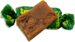 Nutritional facts and ingredient label on the back of the Supercoco Turron bag.