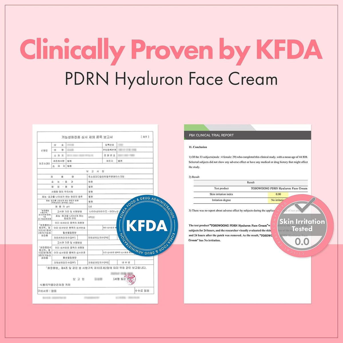Texture preview of the salmon DNA PDRN and hyaluronic acid facial moisturizer.