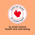 High fiber Timothy hay biscuits for pet rabbit and guinea pig digestive care.
