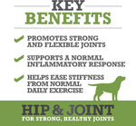WINPRO canine mobility soft chews back label showing active plasma ingredients