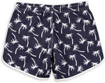 Prefer To Life womens board shorts back view swim trunks