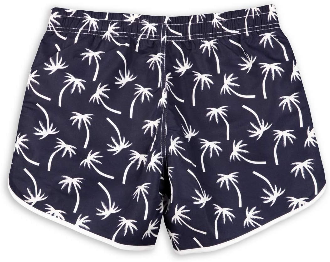 Prefer To Life womens board shorts back view swim trunks