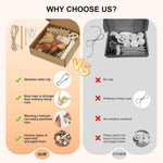 ZooVibe natural chewing toy showing safe materials for lovebirds and conures