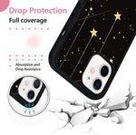 Onemiliayears Black Cute Cat iPhone 12 Pro Case button details