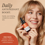 Beauty by Earth Vitamin C Face Serum organic formula highlight