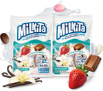Milkita Creamy Vanilla Milk Candy - Low-Sugar Healthy Sweets with Real Milk for Kids & Adults - Fat Free & Gluten Free Candy with Calcium for Everyday Indulgence (25 Count Bag) - Image 14